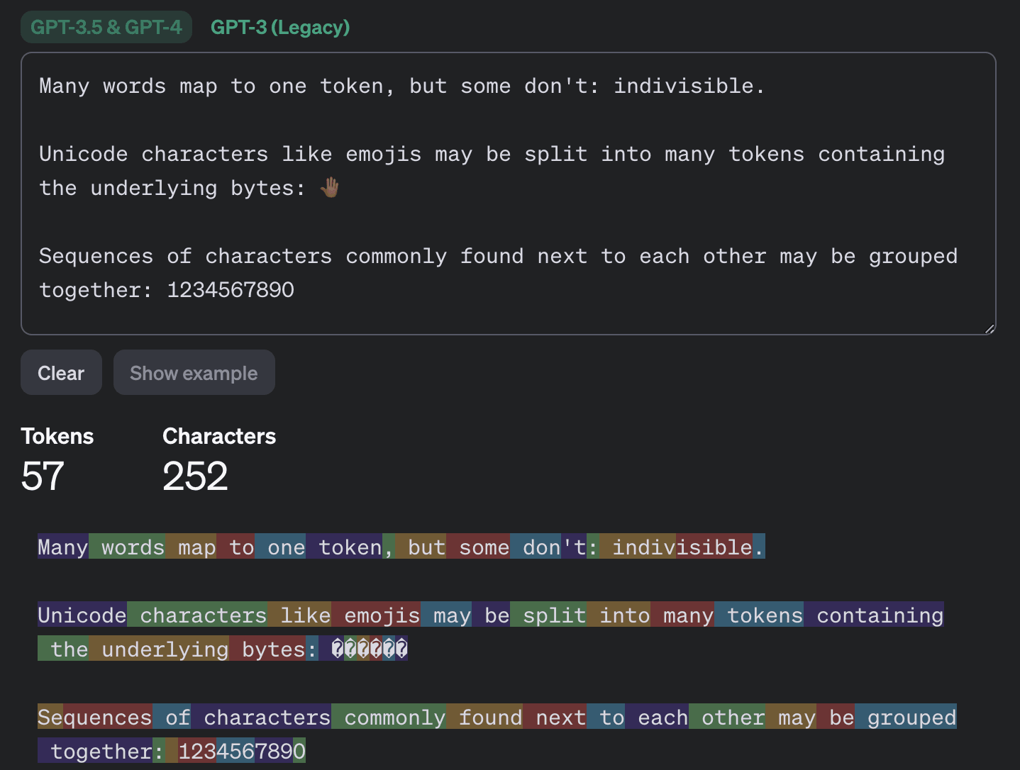 ai-chatbot-side-channel-attack-1 مثال على الترميز النصي باستخدام نموذجي GPT-3.5 وGPT-4