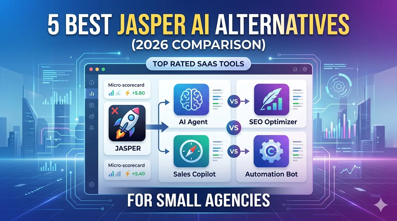 Jasper AI alternatives for small agencies